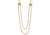 Dentelle Long Chain Necklace