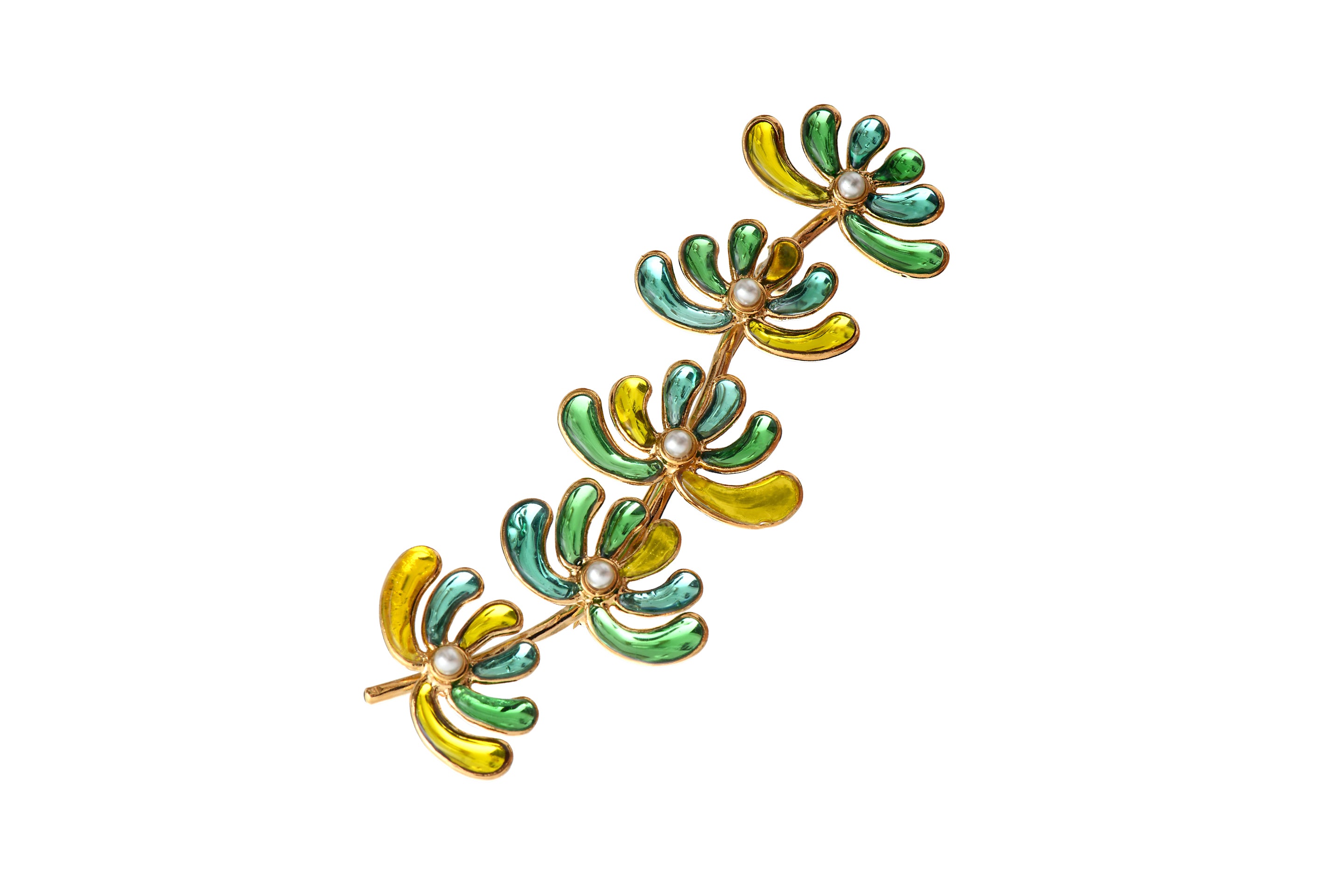 Sea Life Algue Brooch