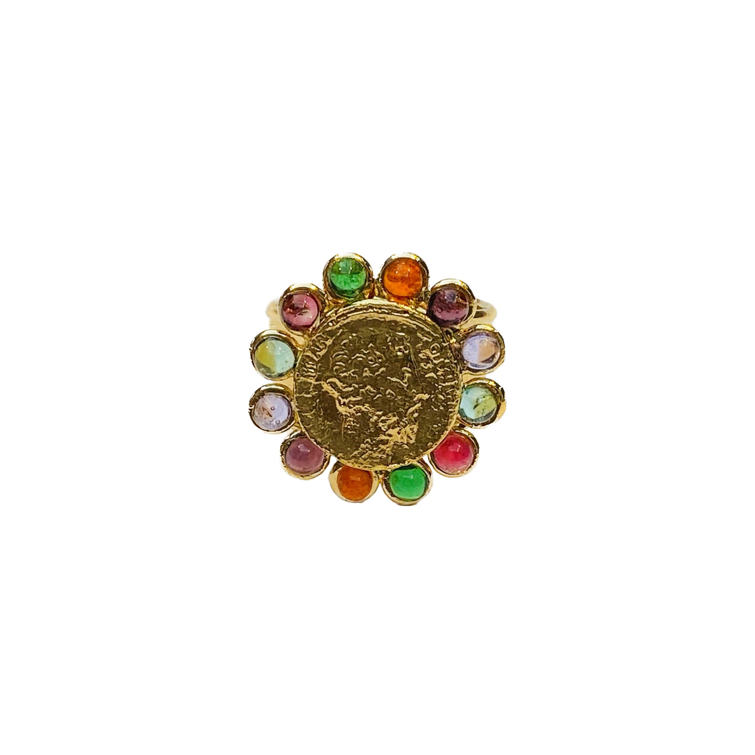 Summer in Greece Adjustable Ring
