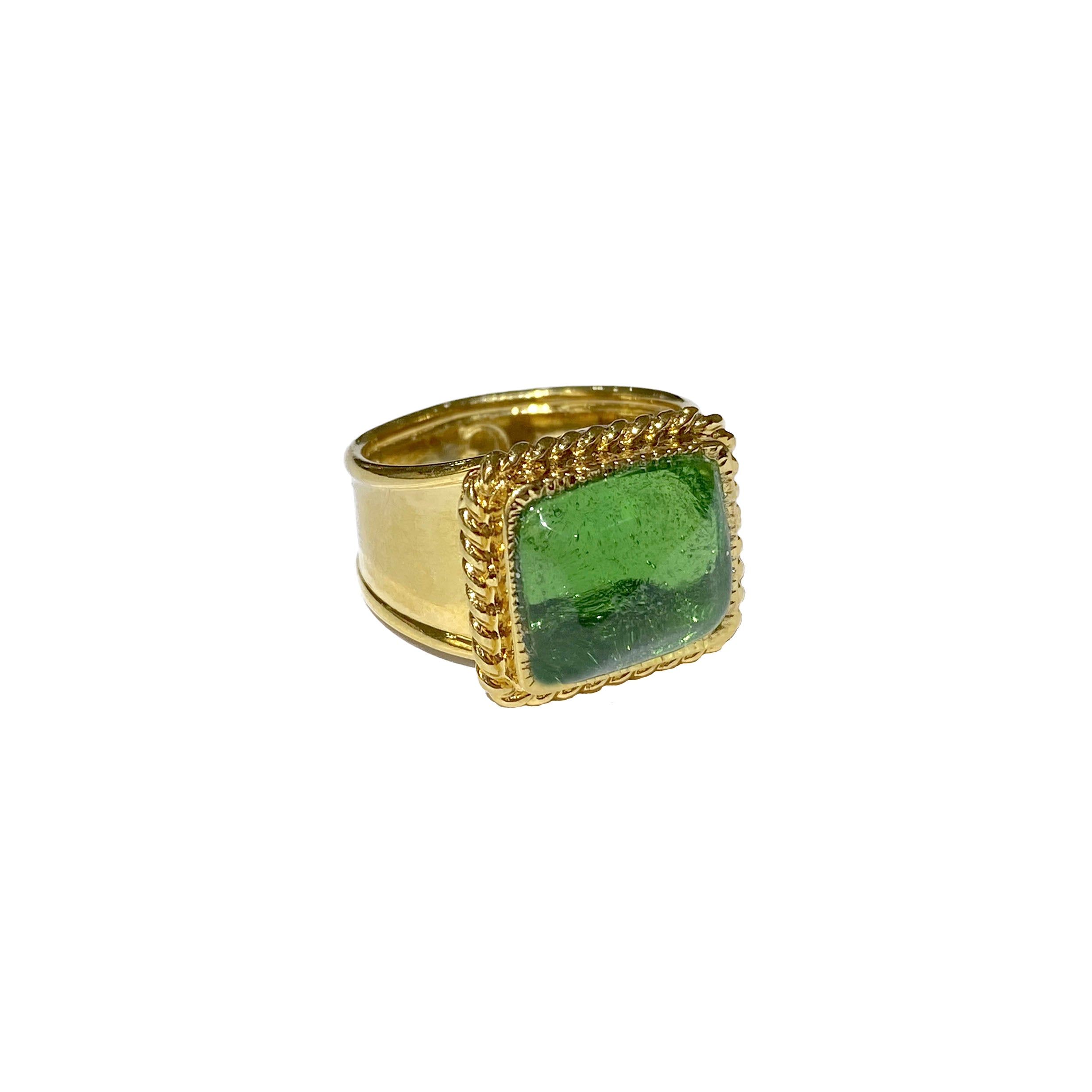 Summer in Greece Signet Adjustable Rings