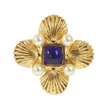Byzantine Shell Adjustable Ring