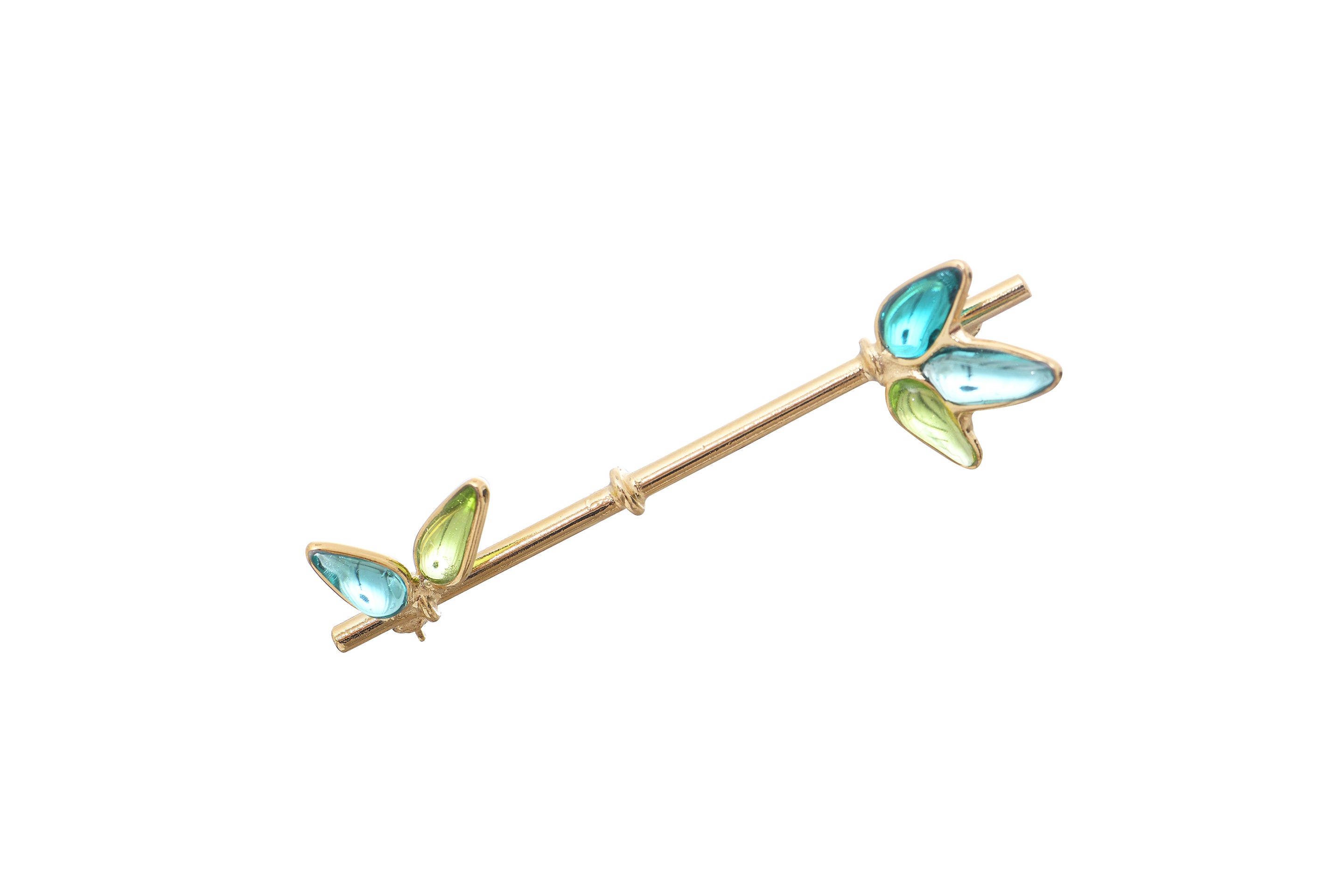 Bamboo Simple Brooch