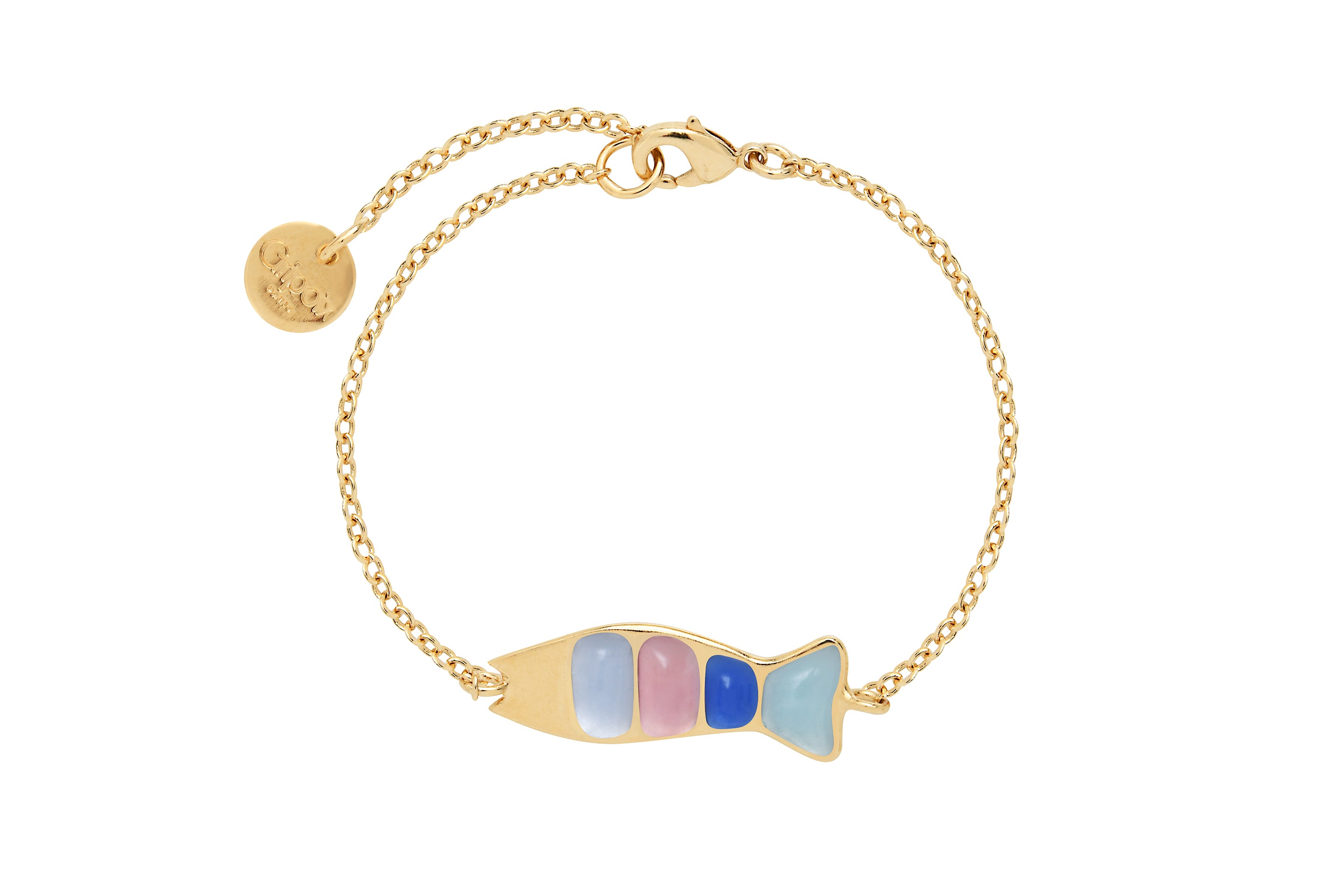 Go Fish Adjustable Chain Bracelet