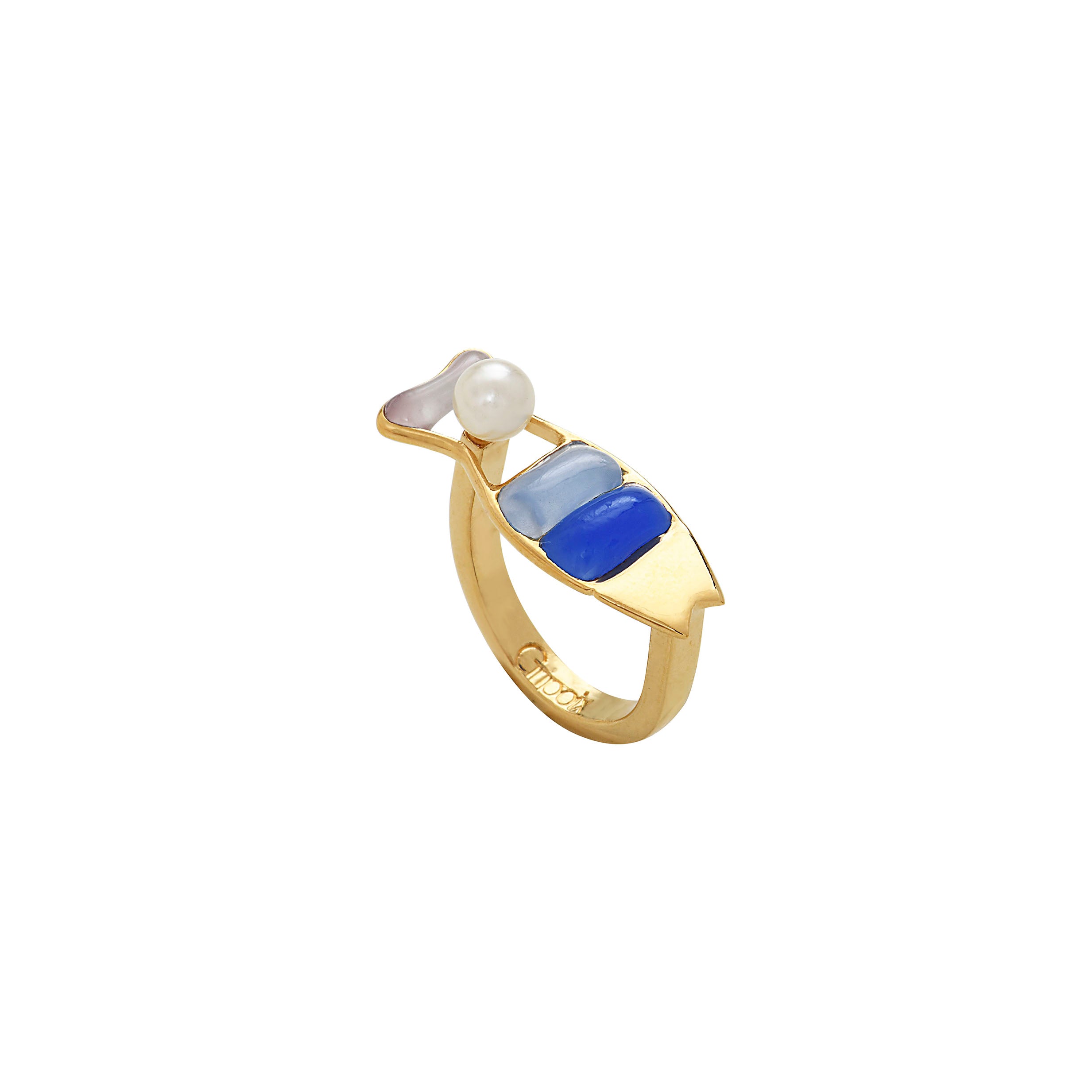 Go Fish Adjustable Ring