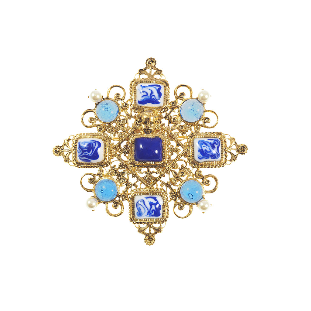 Azulejos Brooch