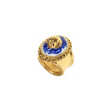 Azulejos Adjustable Signet Ring