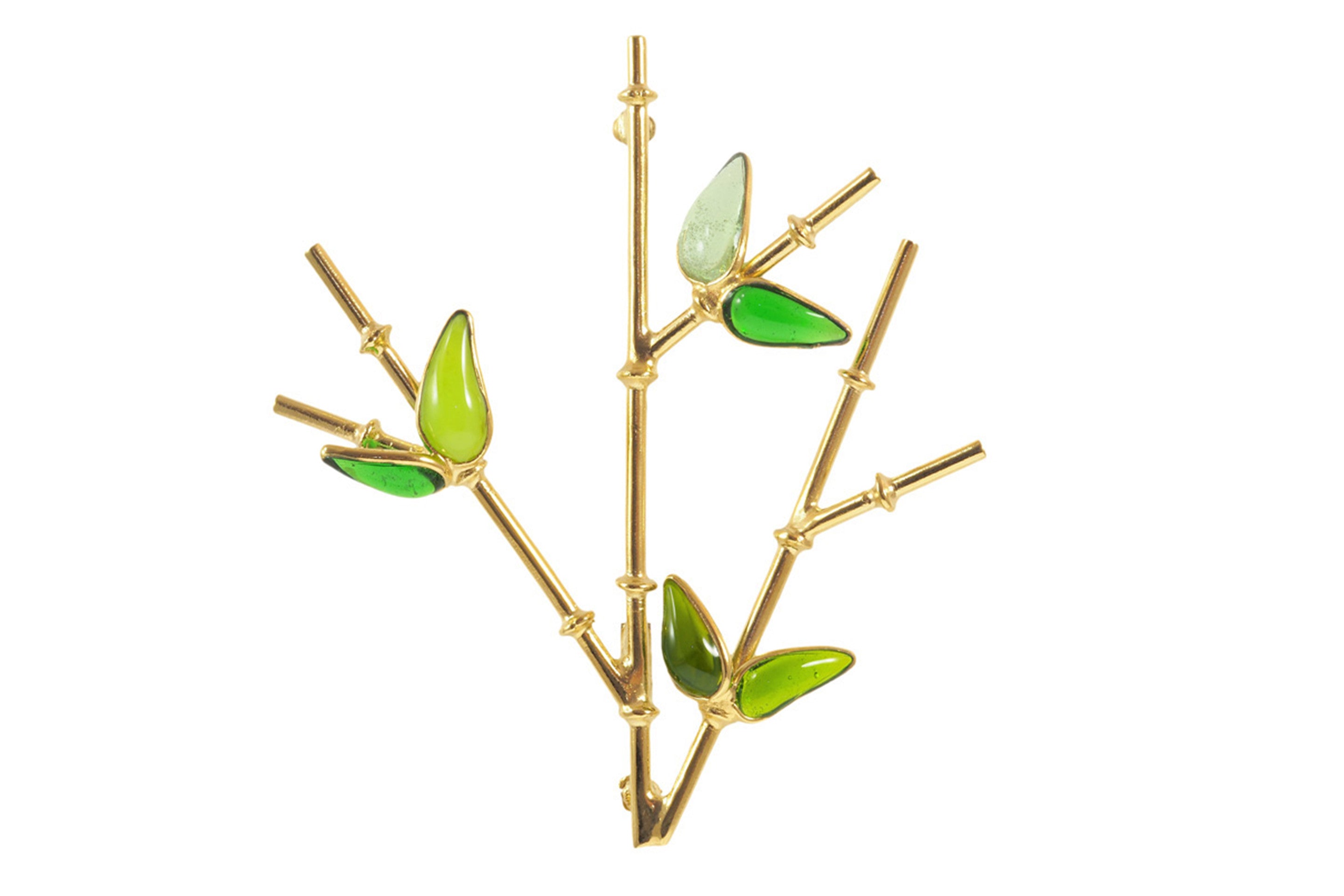 Bamboo Brooch