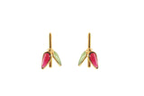 Bamboo Short Earrings