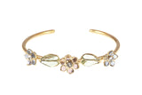 Glamour Open Bangle Bracelet