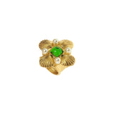 Byzantine Shell Adjustable Ring