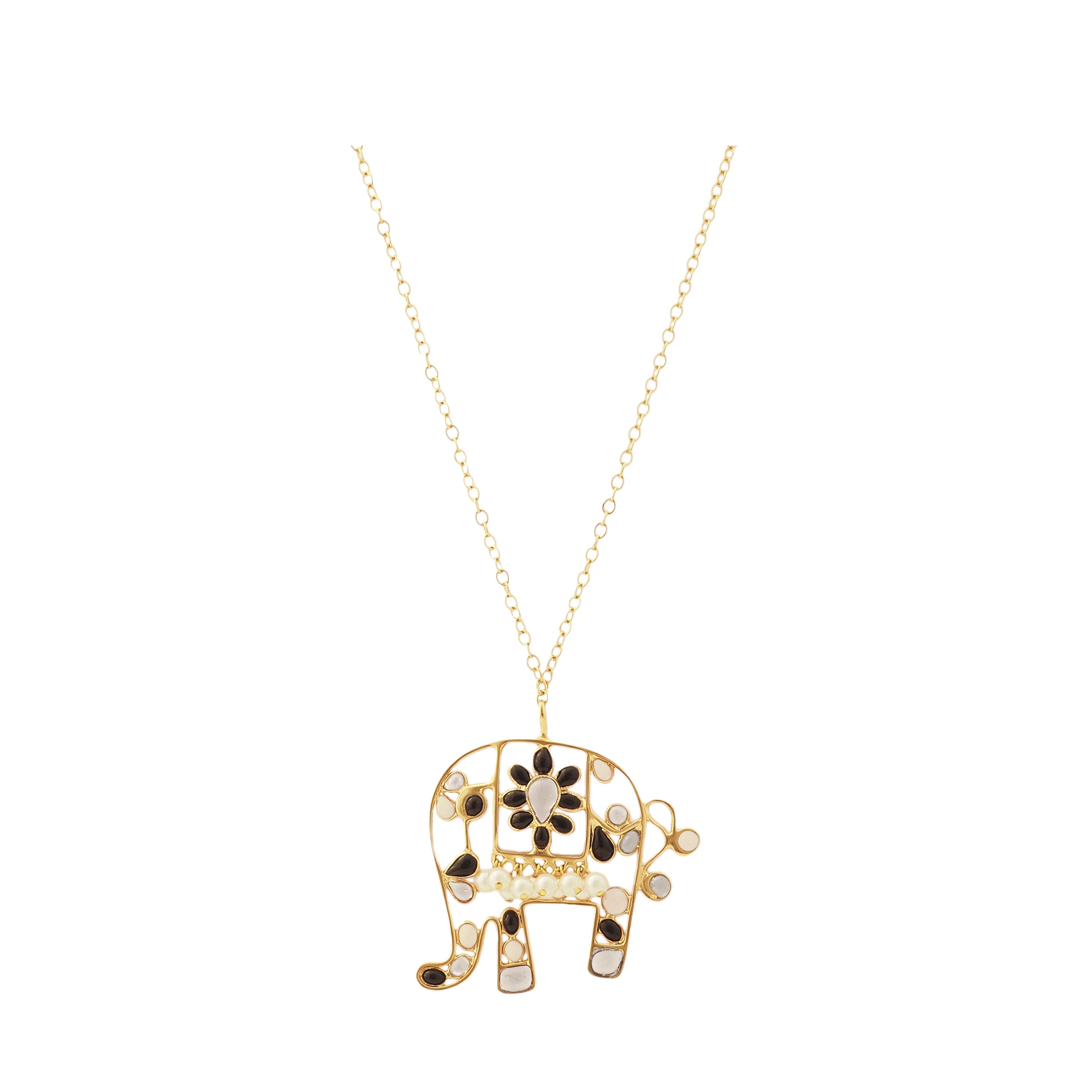 Baby Elephant Necklace