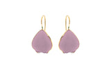 Pop Glamour Pierced Petal Shape Earrings