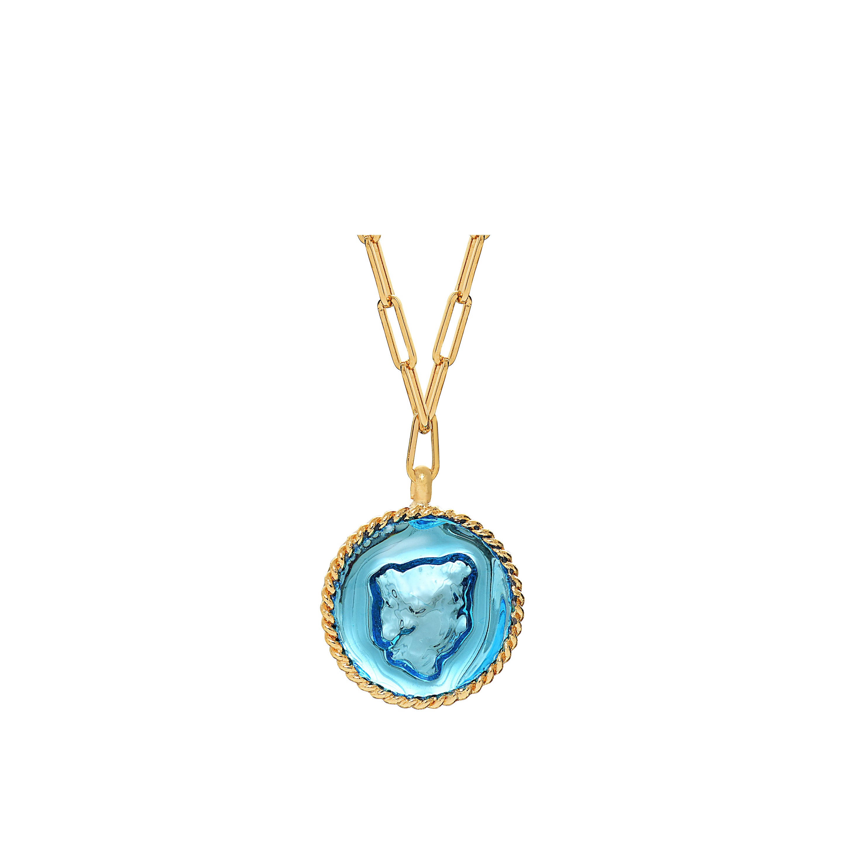 Back to Rome Intaglio Necklace
