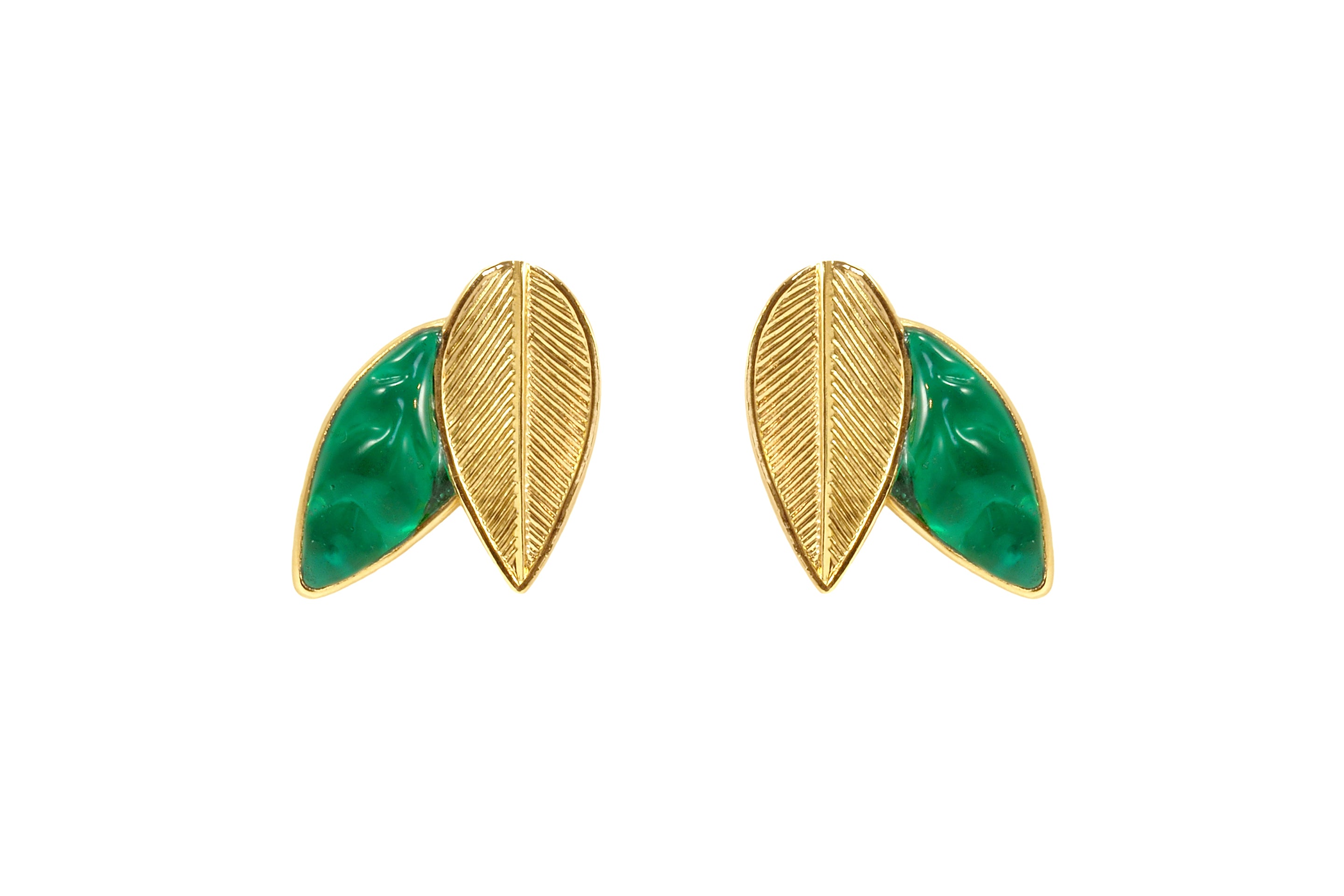 Under the Palms Small Stud Earrings