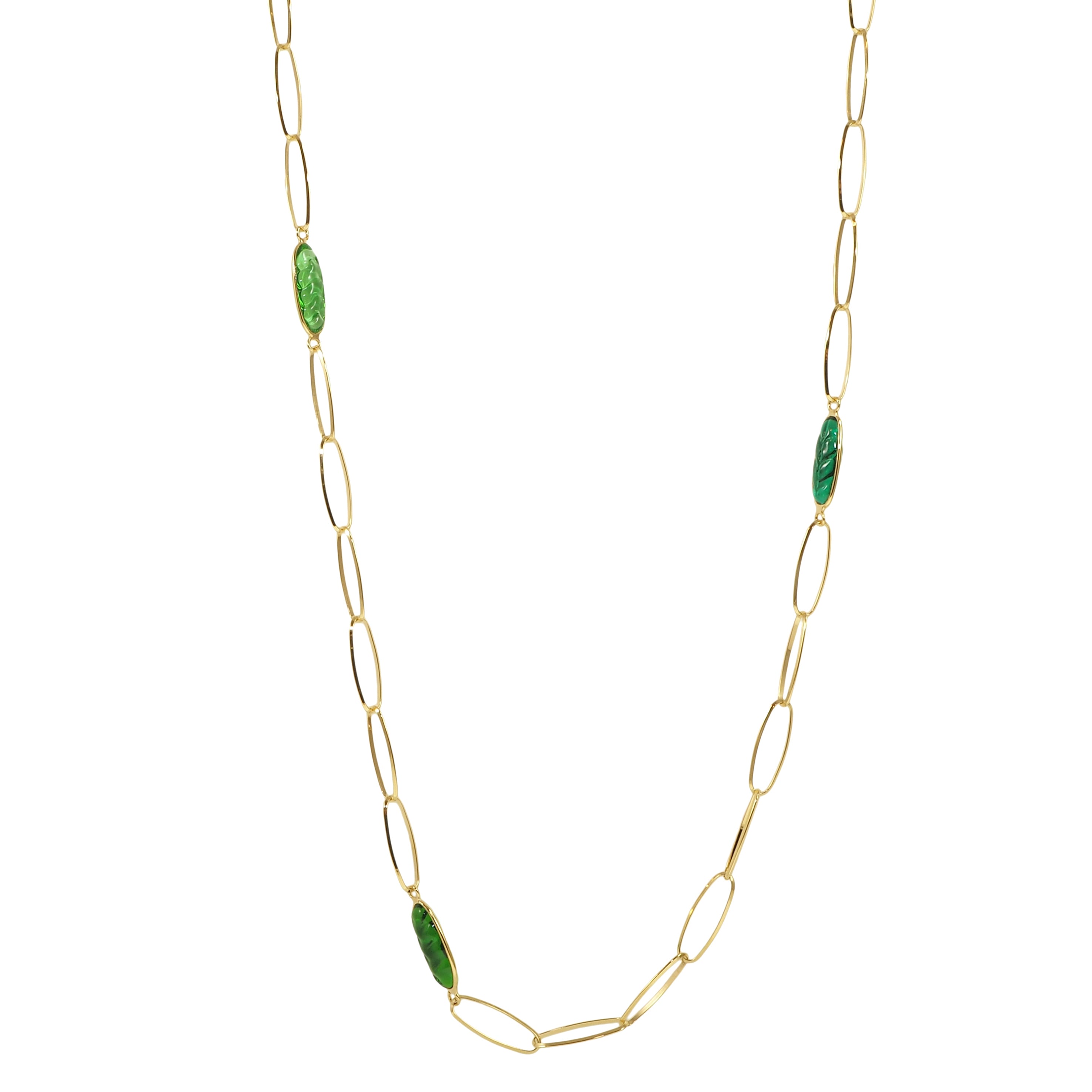 Under the Palms Long Chain Necklace