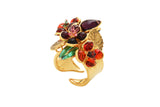 Pop Glamour Adjustable Bouquet Ring