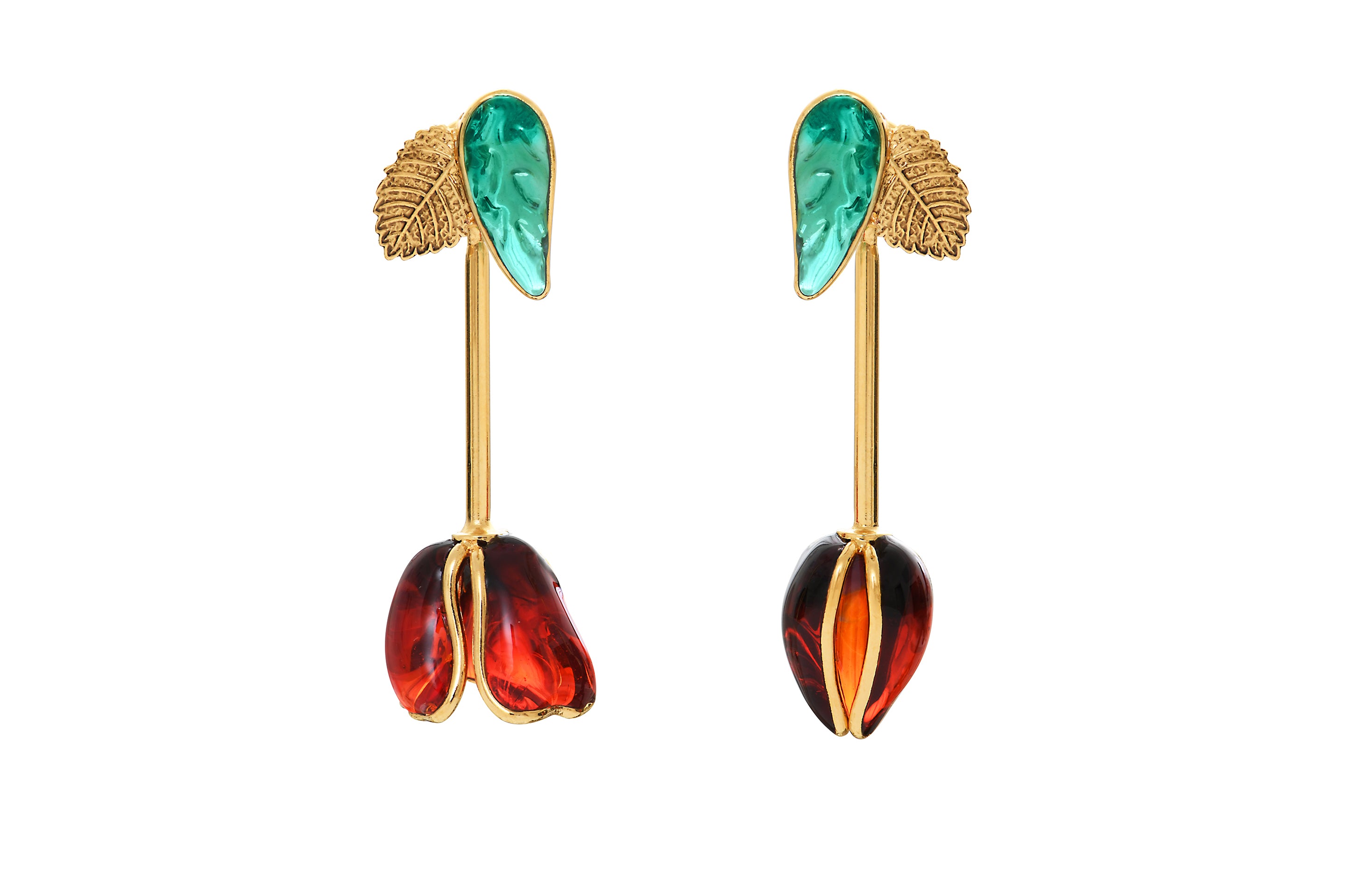 Pop Glamour Assymetrical Earrings