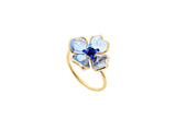 Pop Glamour Adjustable Ring