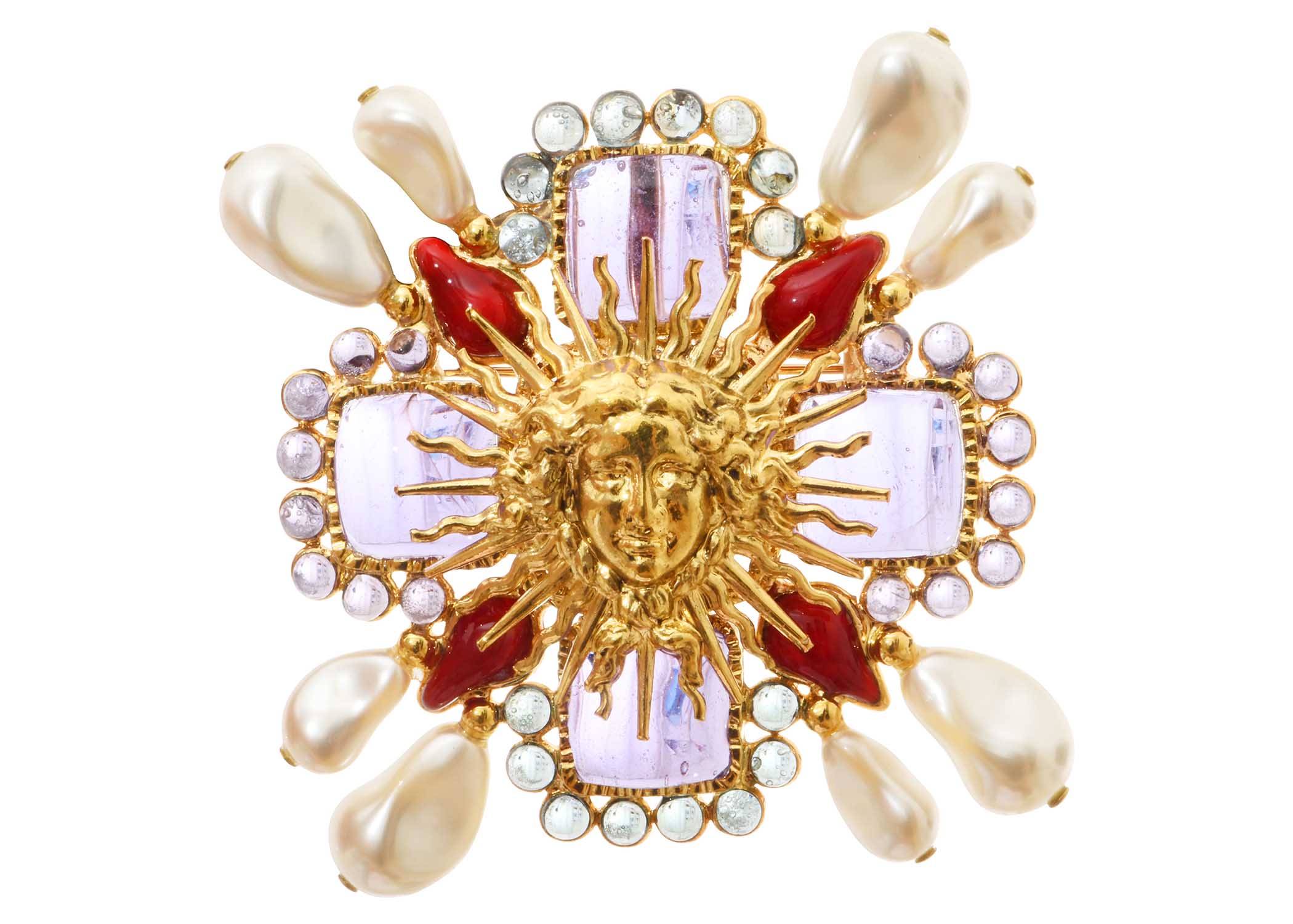 Soleil Brooch