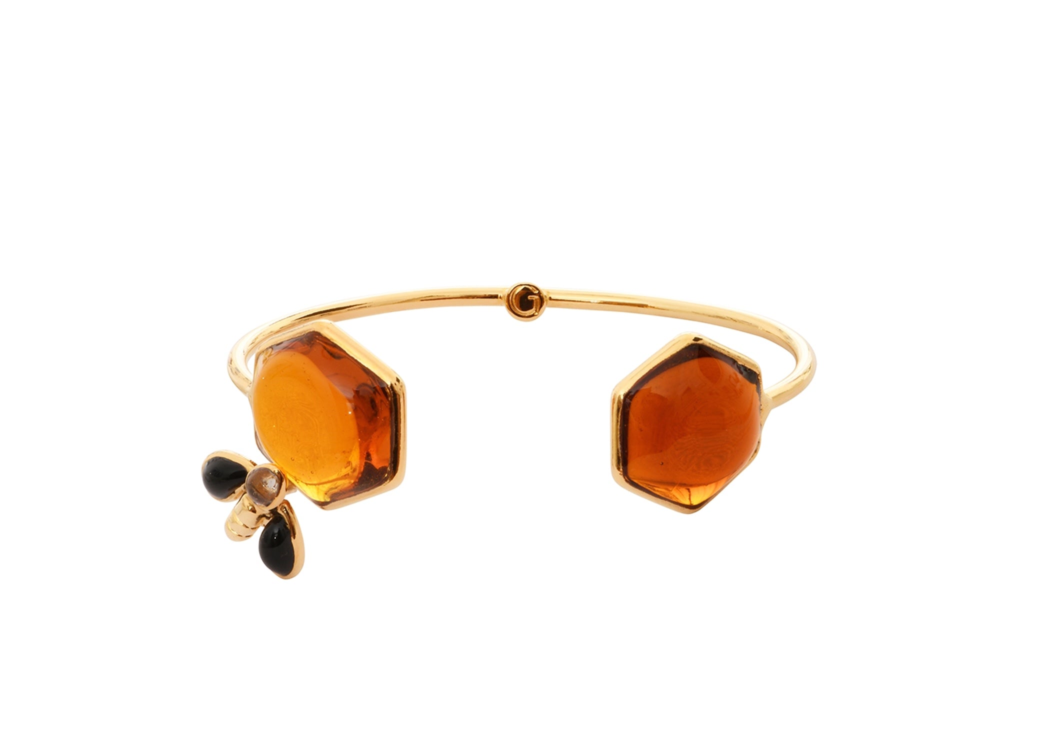 Honey Bee Open Bangle