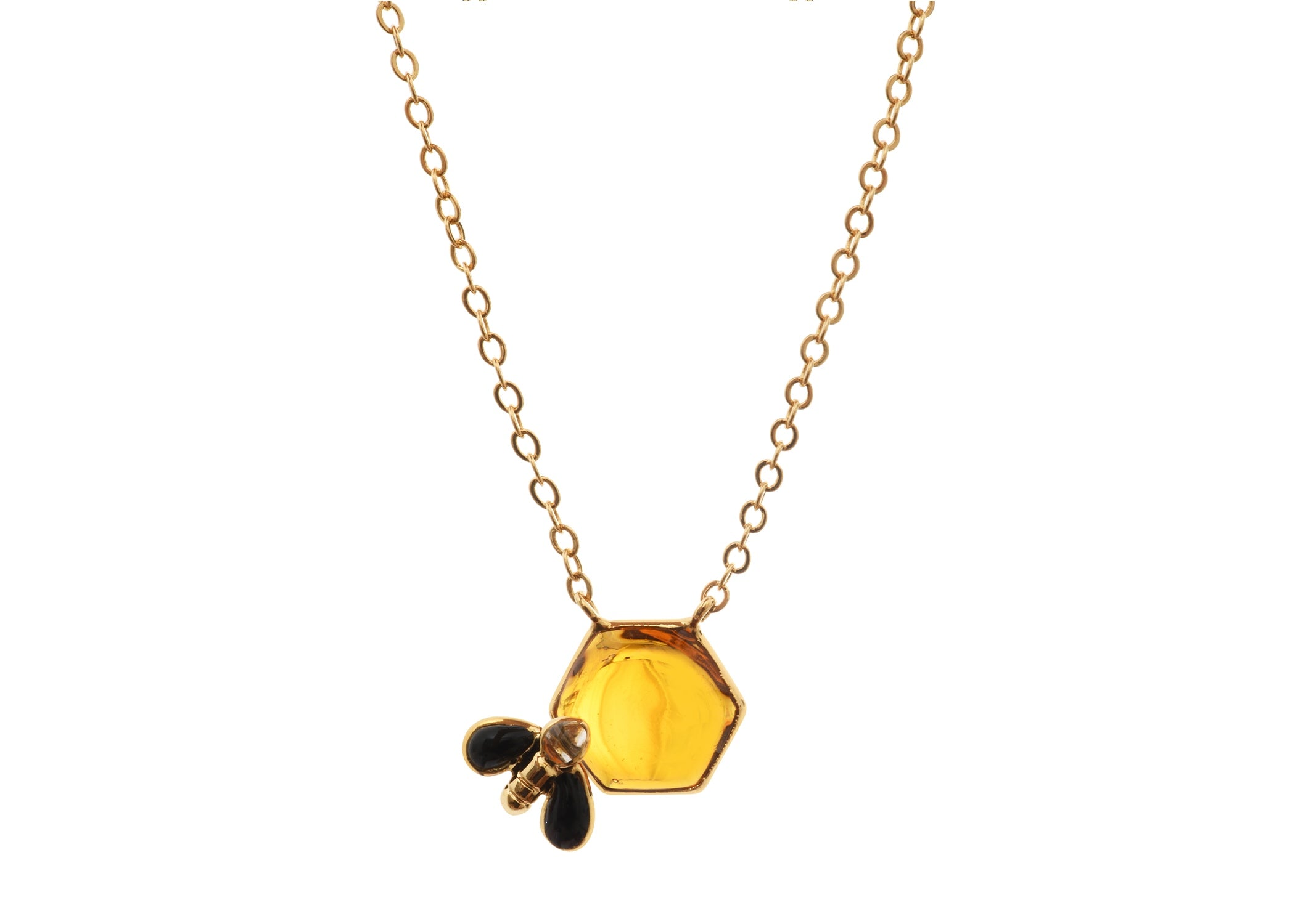 Honey Bee Short Nekclace