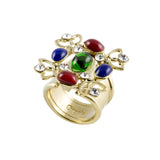 Plumetis Adjustable Ring