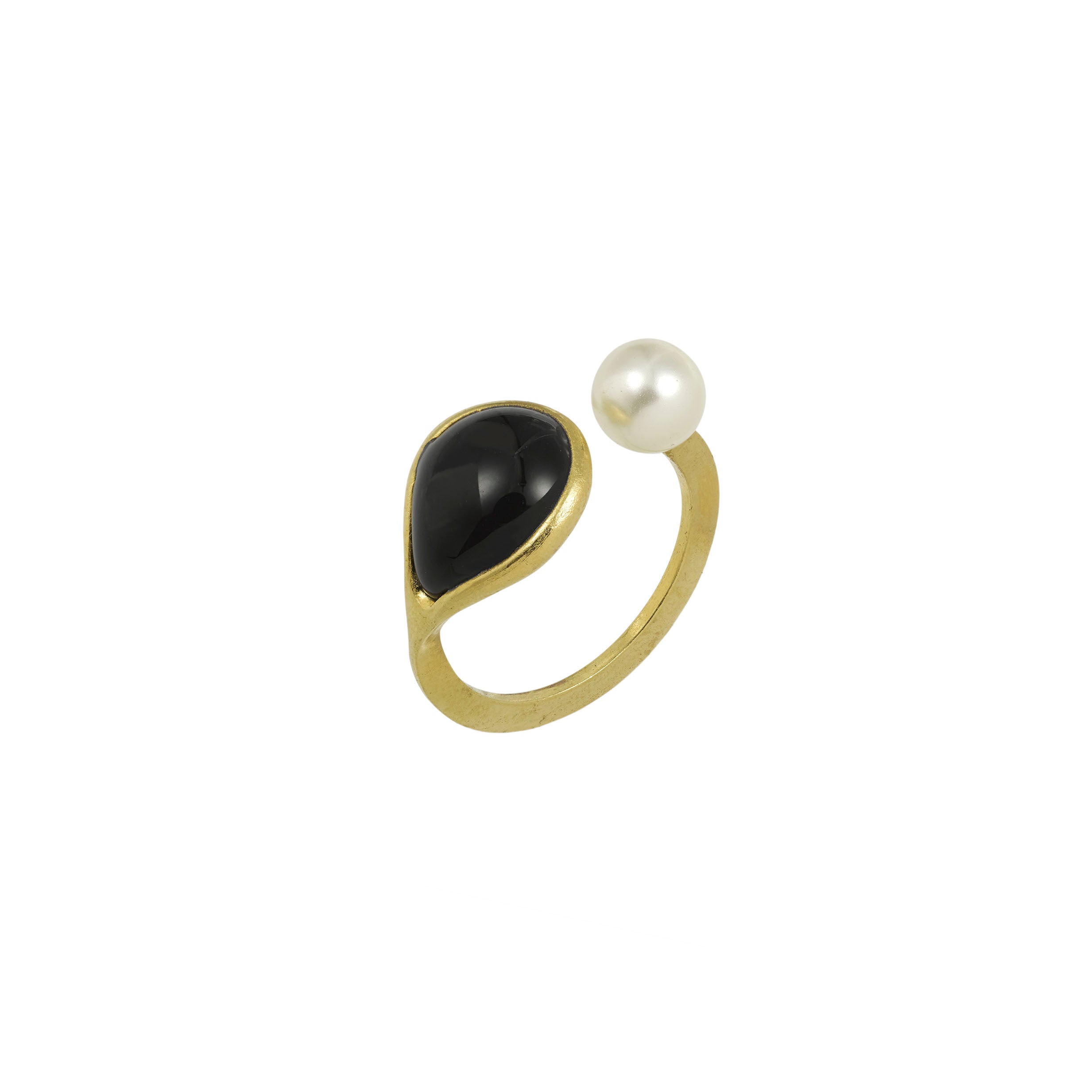 Camelia Forever Petal-Shaped Adjustable Ring